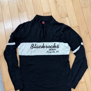 Black and White Blackrocks Brewery Sweater